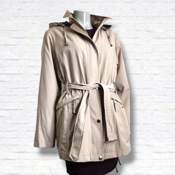 Autumn Insulated DWR Coated Hooded Fitted Quilt Jacket Size XS - Picture 1 of 10